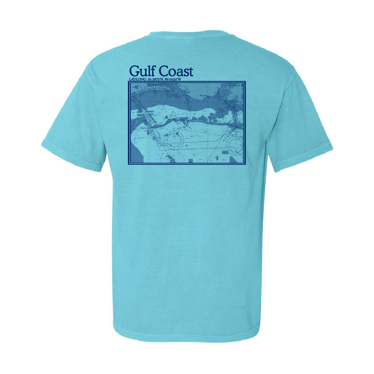 S.F. Alman MS Gulf Coast Map Tee
