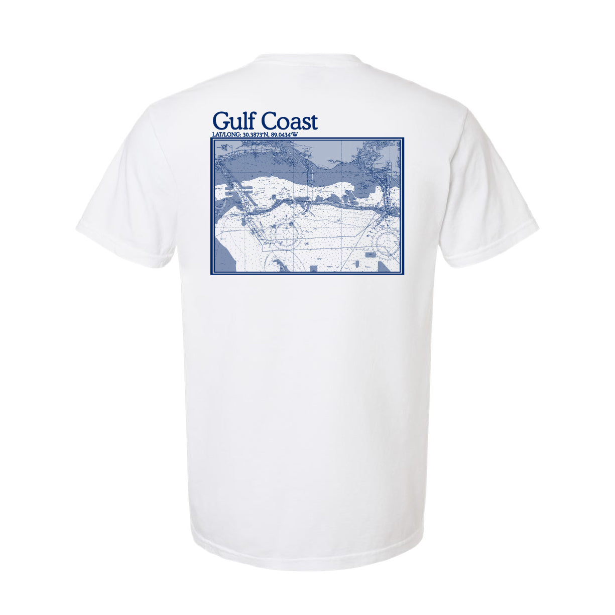 S.F. Alman MS Gulf Coast Map Tee