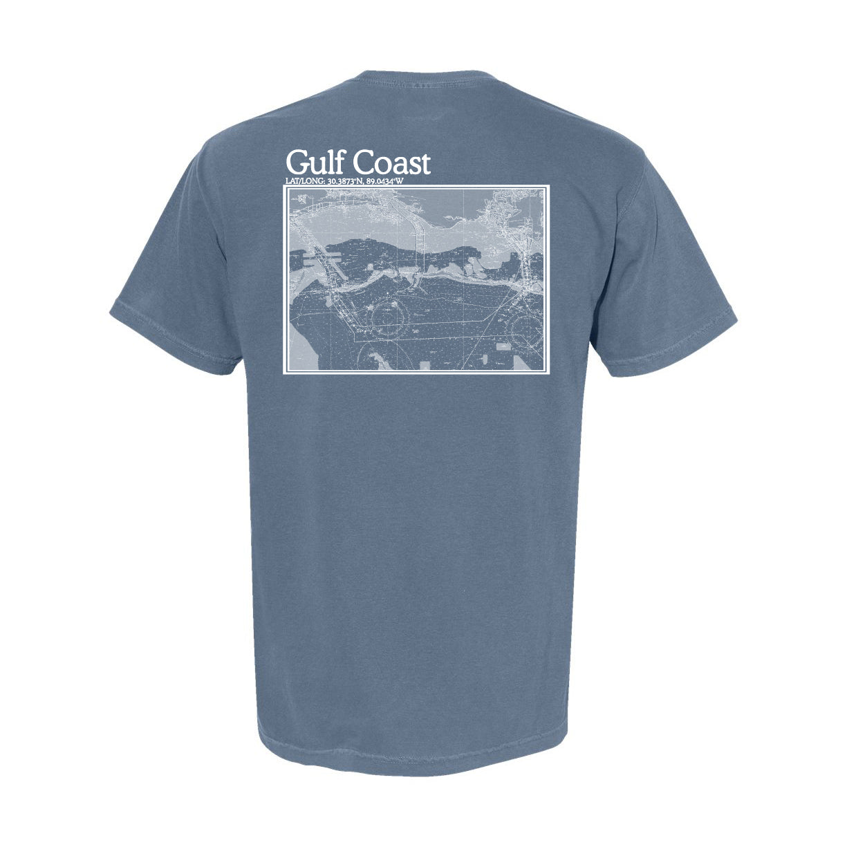 S.F. Alman MS Gulf Coast Map Tee