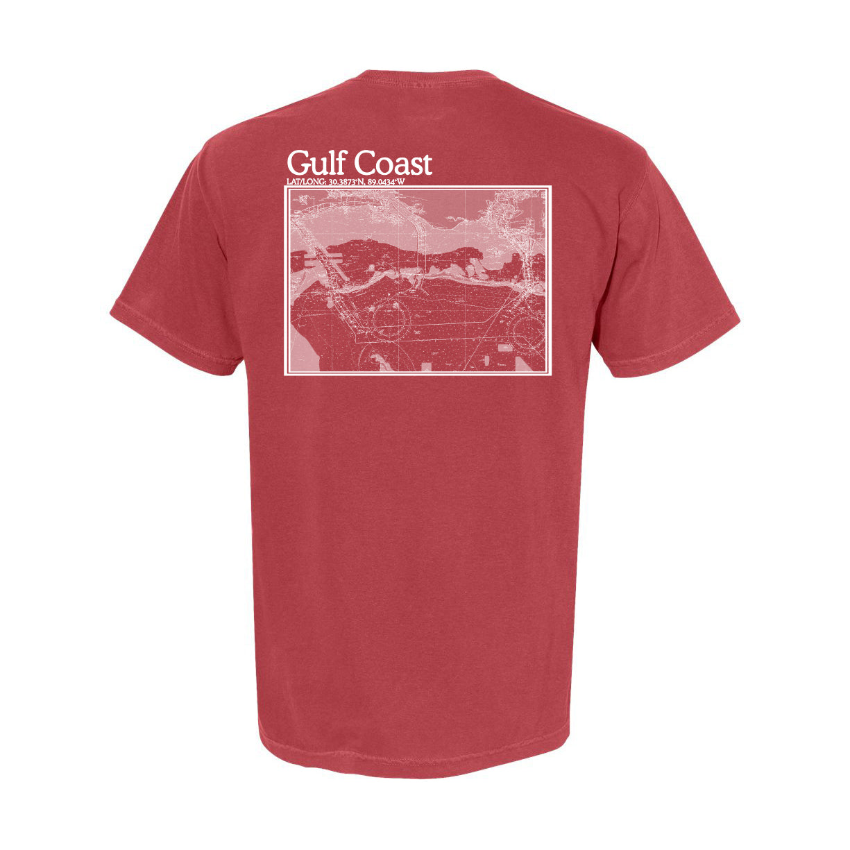 S.F. Alman MS Gulf Coast Map Tee
