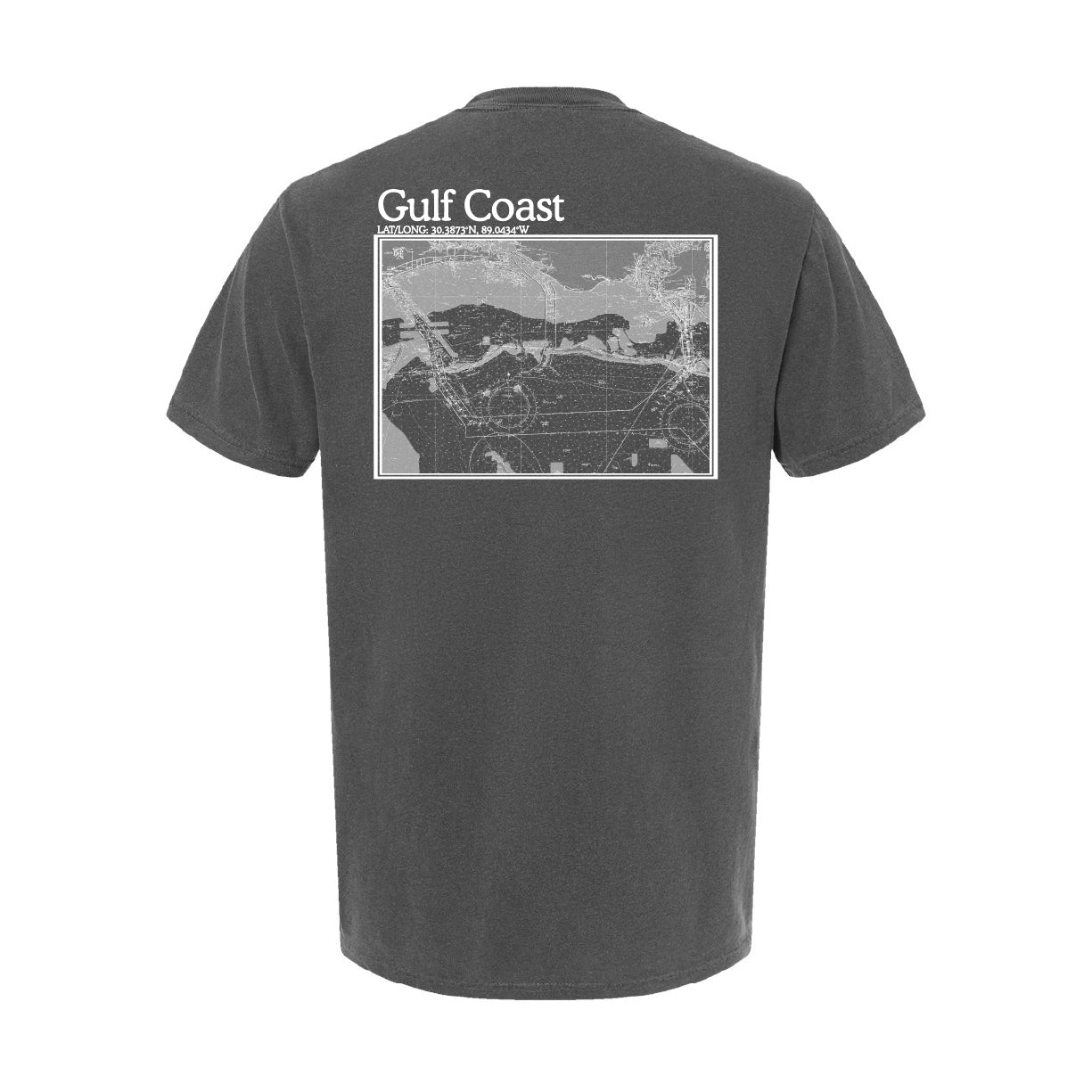 S.F. Alman MS Gulf Coast Map Tee