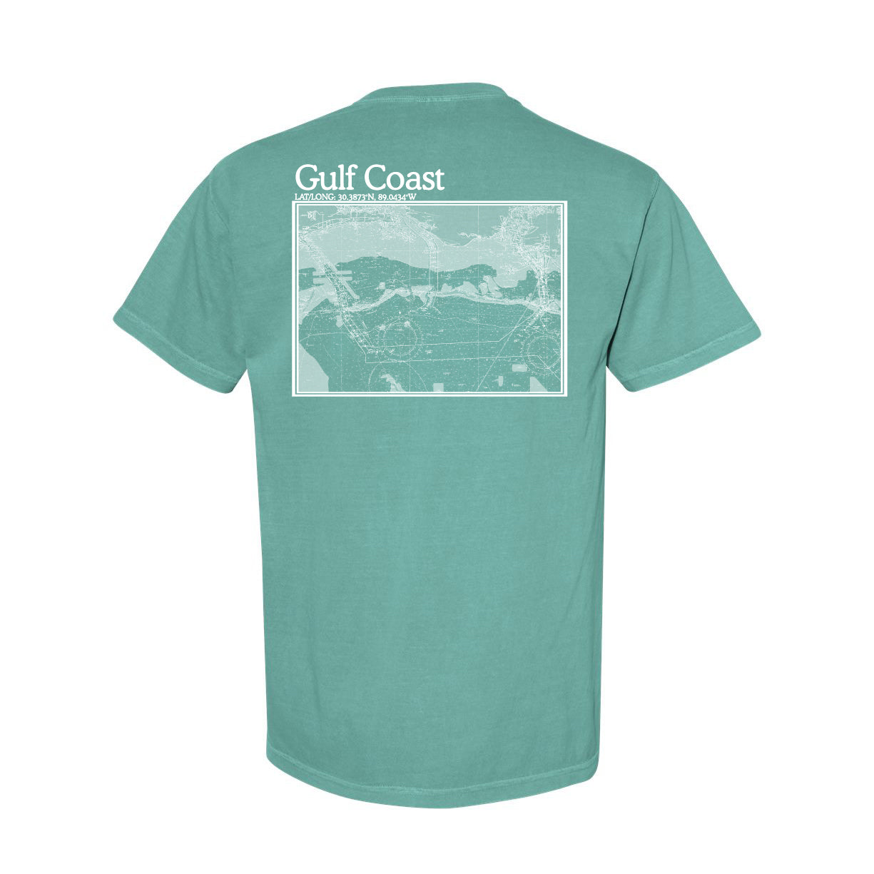 S.F. Alman MS Gulf Coast Map Tee