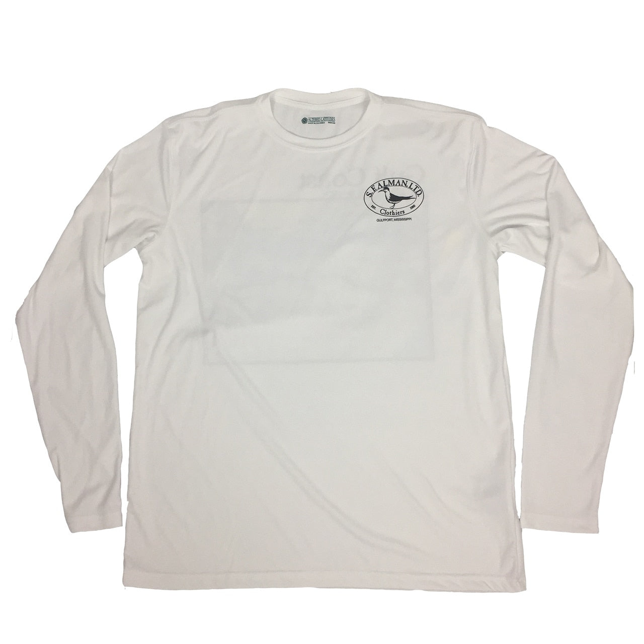 S.F. Alman MS Gulf Coast Map Performance L/S Tee
