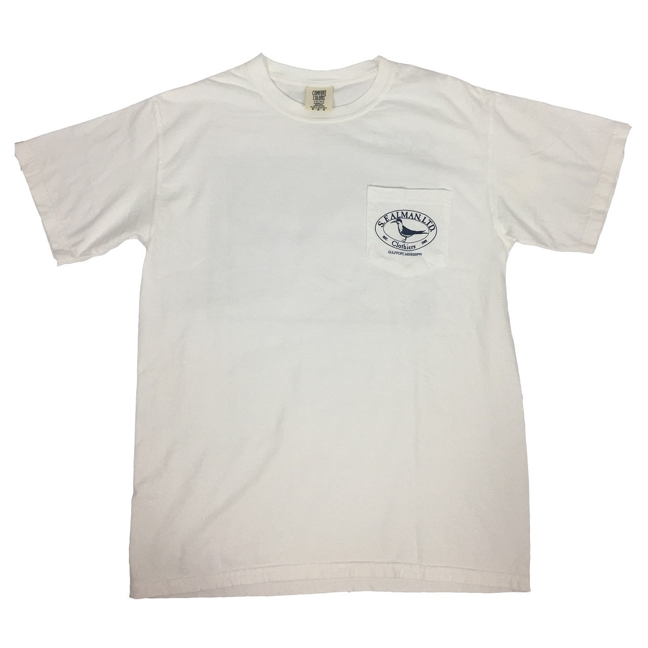 S.F. Alman Chandeleur Island Map Tee